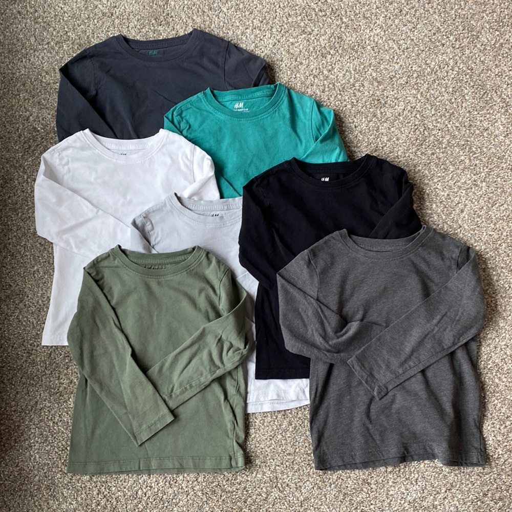 Long sleeve tee bundle